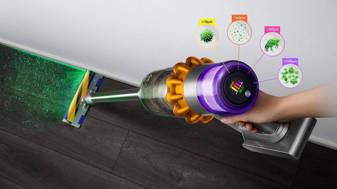 dyson v15 detect extra (nickel/blue)