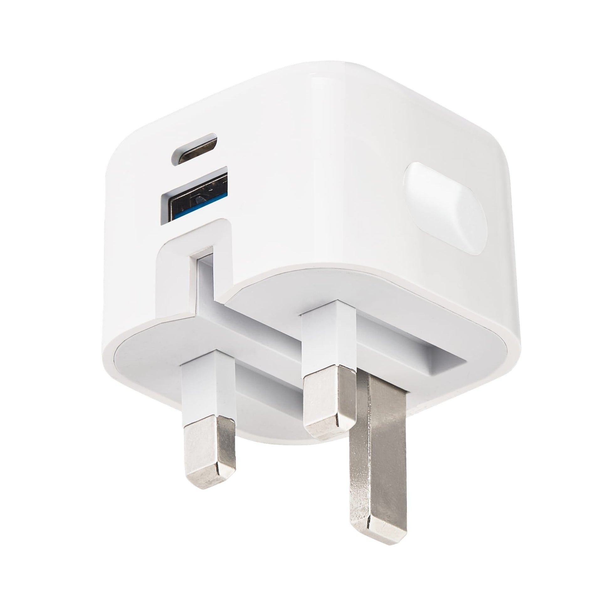 Budi Dual USB-C PD USB-A QC3.0 Power Adapter Fast Charging For Smart Phones